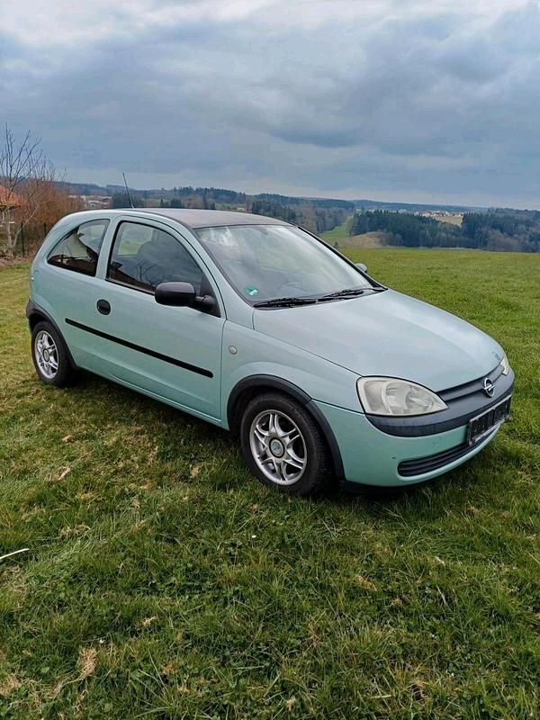Gebraucht Opel Corsa 75 PS (55 kW) 2002 Grün Kleinwagen
