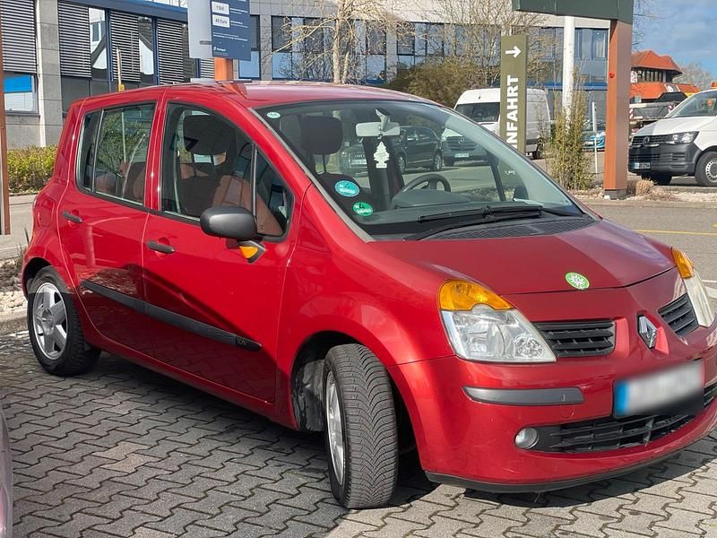 Gebraucht Renault Modus 75 PS (55 kW) 2004 Rot Van / Kleinbus