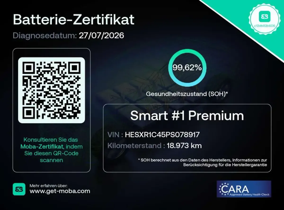 Gebraucht Smart #1 Edition #1 200 kW (272 PS) 2024 Schwarz SUV