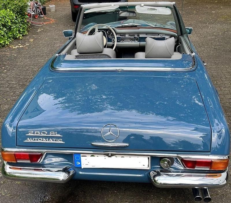 Gebraucht Mercedes SL280 170 PS (125 kW) 1970 Blau Cabrio