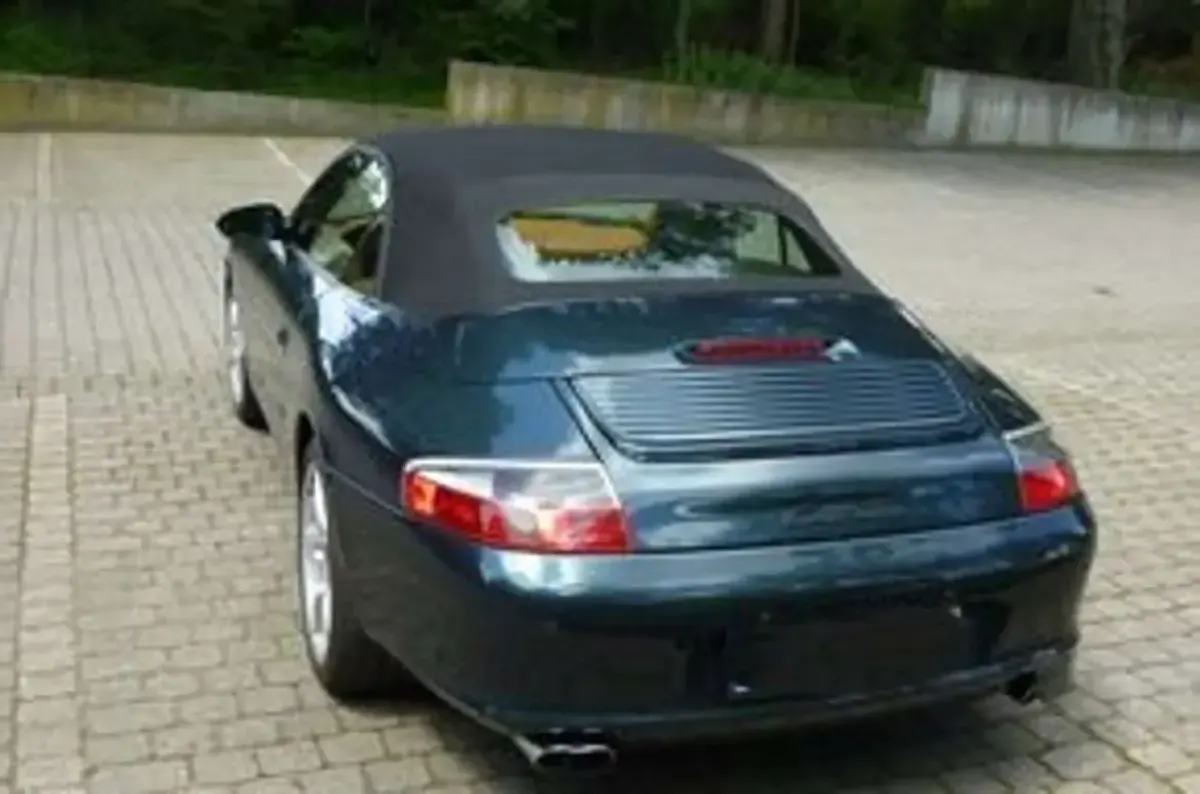 Gebraucht Porsche 911 Carrera 4 Cabriolet 320 PS (235 kW) 2003 Grün Cabrio