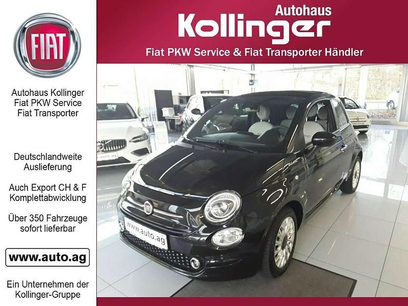 Schwarz Gebraucht 2022 Fiat 500C Dolcevita Cabrio | 14.422 € (Fairer Preis) - Bild 1/4