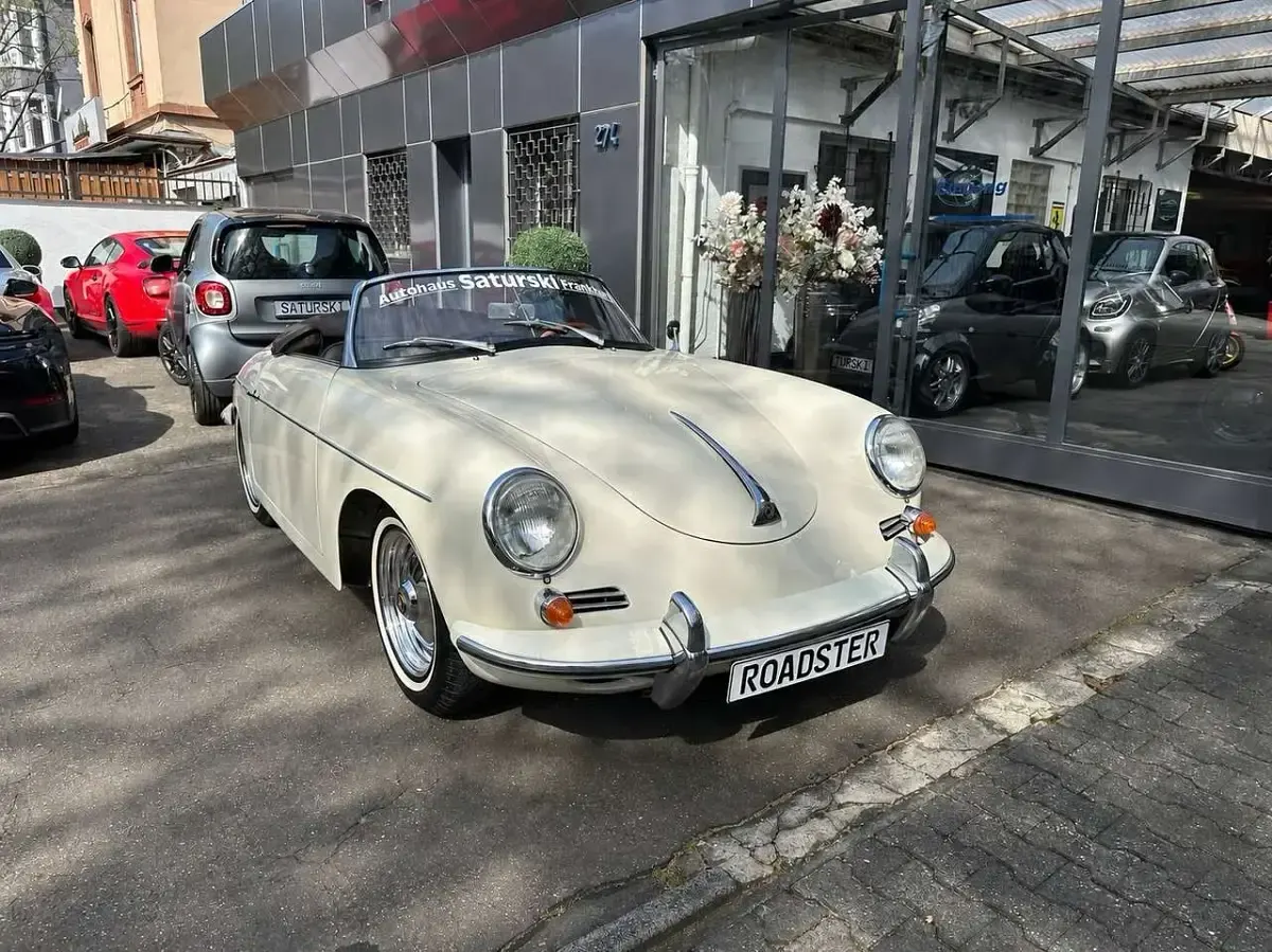 Gebraucht Porsche 356 90 PS (66 kW) 1961 Weiß Cabrio