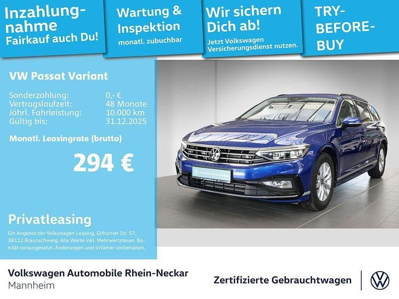 Blau Gebraucht 2022 VW Passat Business Kombi | 23.492 € (Guter Preis) - Bild 1/3