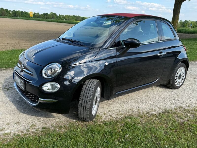 Schwarz Gebraucht 2018 Fiat 500C Lounge Cabrio | 9.000 € (Guter Preis) - Bild 1/4