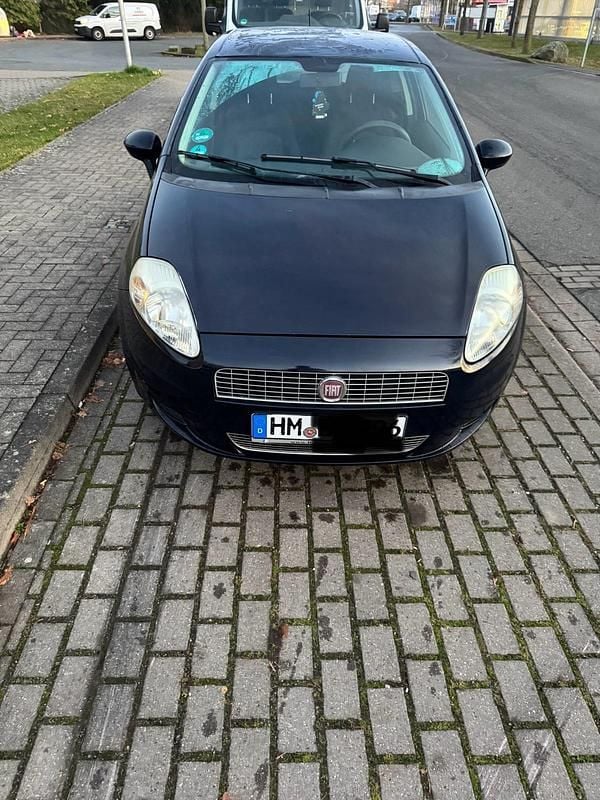 Gebraucht Fiat Punto 2009 Blau Kleinwagen