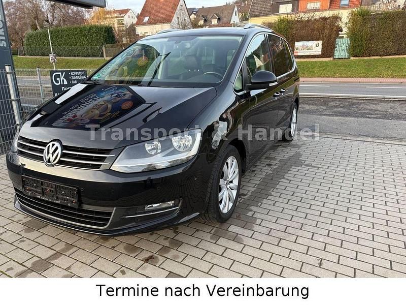 Gebraucht VW Sharan Highline 140 PS (102 kW) 2010 Schwarz Van / Kleinbus