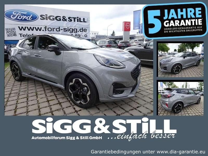 Solar silver Neu 2025 Ford Puma ST-Line X SUV | 29.950 € - Bild 1/4