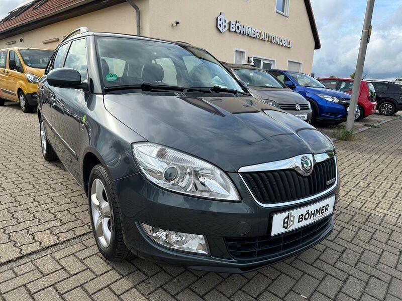 Grau Gebraucht 2012 Skoda Fabia GreenLine Kombi | 6.990 € (Etwas zu teuer) - Bild 1/4