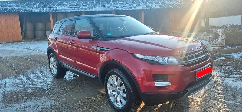 Rot Gebraucht 2014 Land Rover Range Rover evoque SUV | 12.500 € (Guter Preis) - Bild 1/4
