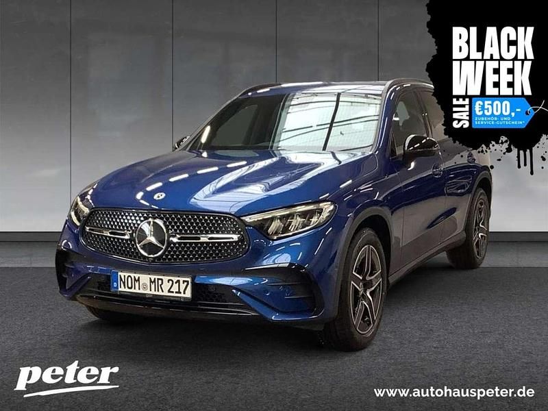 Blau Gebraucht 2024 Mercedes GLC220 AMG SUV | 58.580 € (Fairer Preis) - Bild 1/3