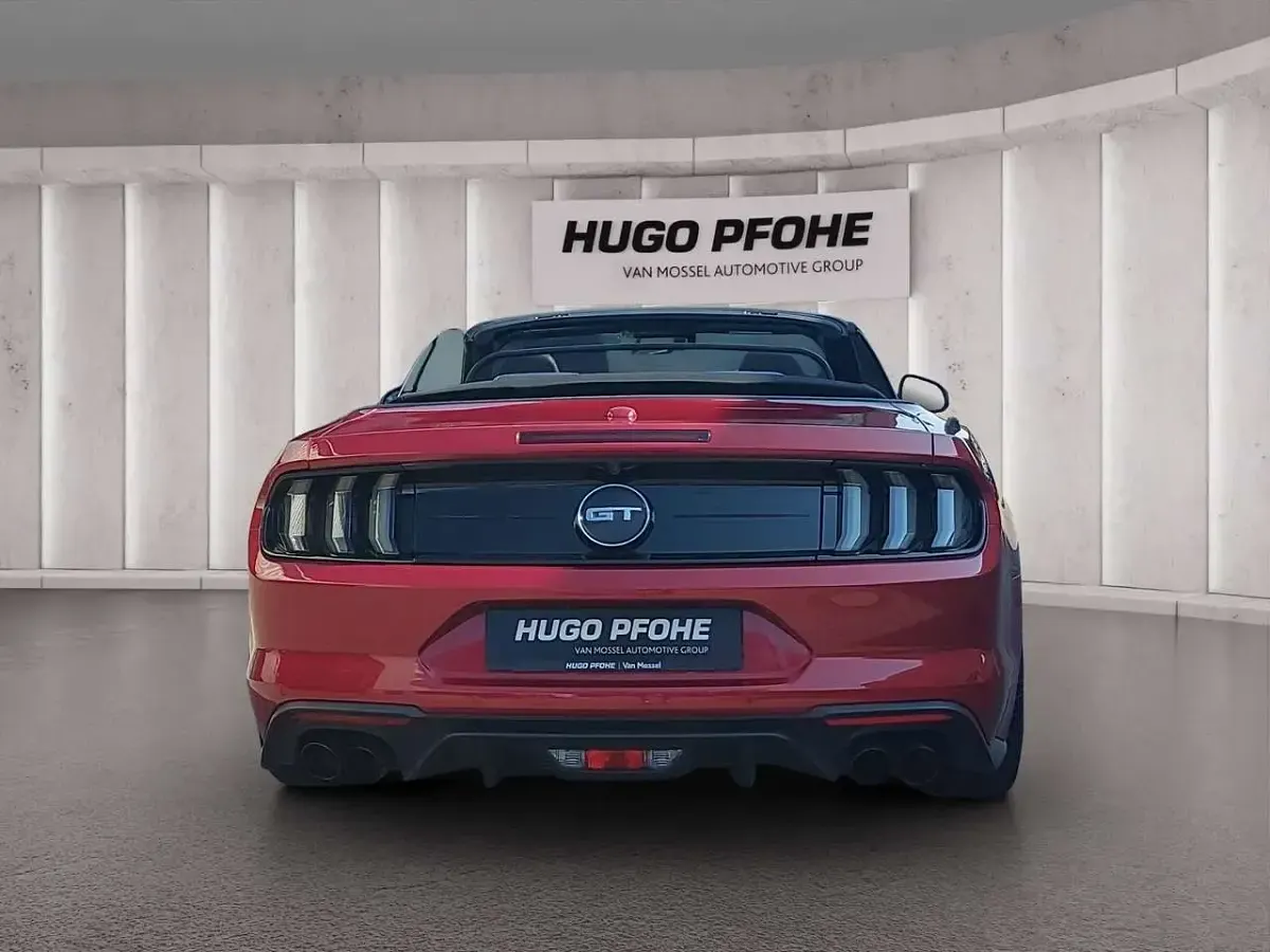 Gebraucht Ford Mustang GT Convertible 450 PS (330 kW) 2019 Rot Cabrio
