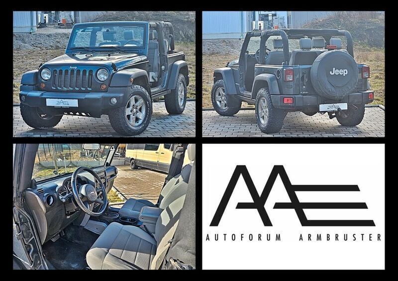 Blau Gebraucht 2008 Jeep Wrangler Rubicon SUV | 14.690 € - Bild 1/4