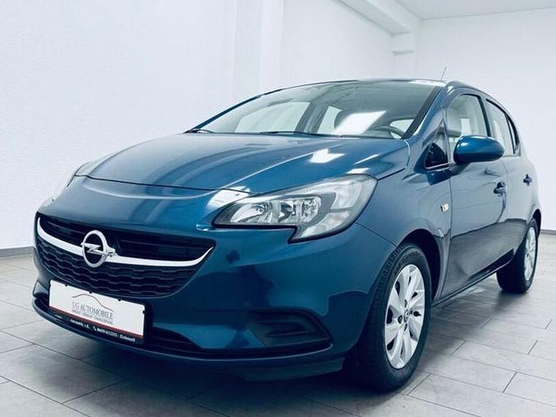Blau Gebraucht 2015 Opel Corsa Edition Kleinwagen | 9.480 € (Etwas zu teuer) - Bild 1/4