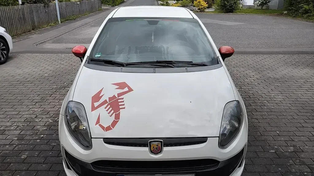 Gebraucht Abarth Punto Evo 163 PS (119 kW) 2011 Weiß Kleinwagen