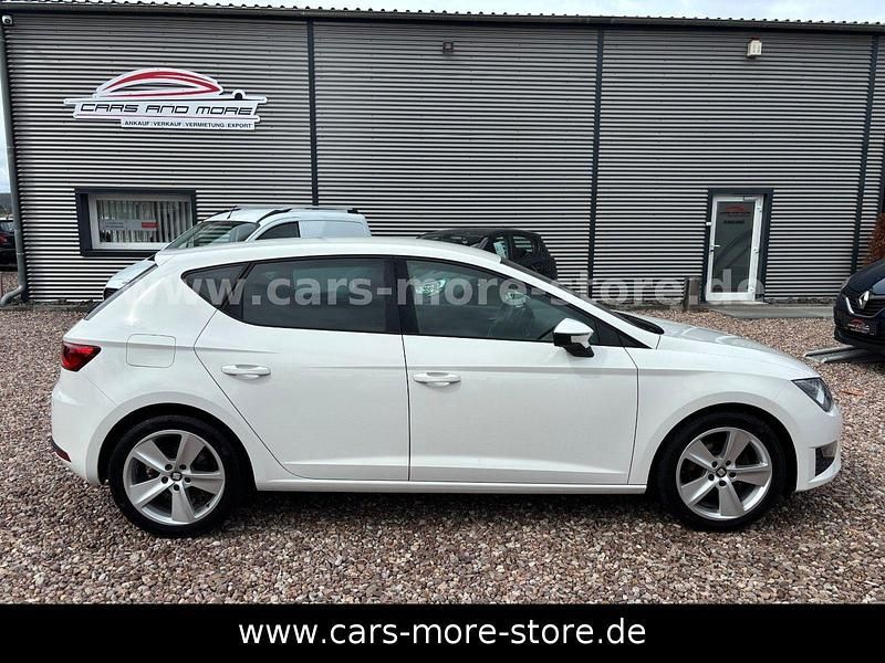 Gebraucht Seat Leon FR 122 PS (89 kW) 2014 Weiß Kleinwagen