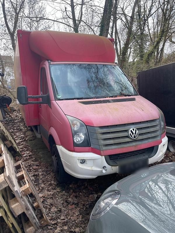 Second-hand VW Crafter 163 CP (119 kW) 2012 Roșu Van