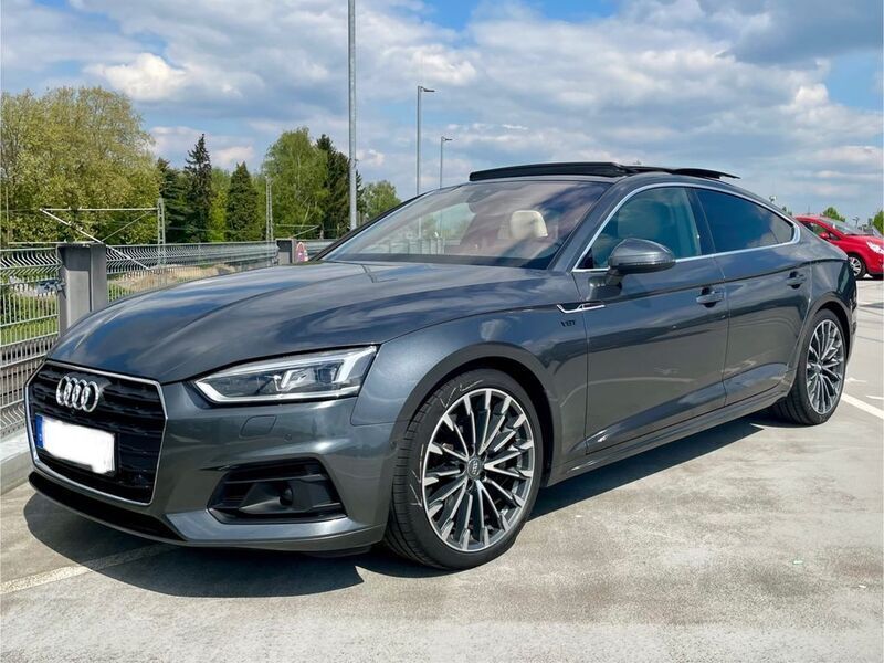 Grau Gebraucht 2017 Audi A5 Sportback Ambiente Limousine | 25.500 € (Etwas zu teuer) - Bild 1/4