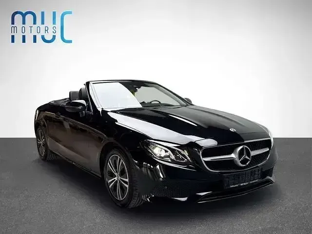 Gebraucht Mercedes E220 194 PS (142 kW) 2019 Obsidianschwarz  metalliclack Cabrio