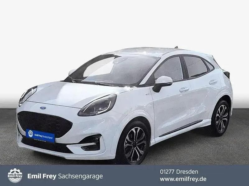 Weiß Gebraucht 2022 Ford Puma Gen-E ST-Line SUV | 18.940 € (Superpreis) - Bild 1/4