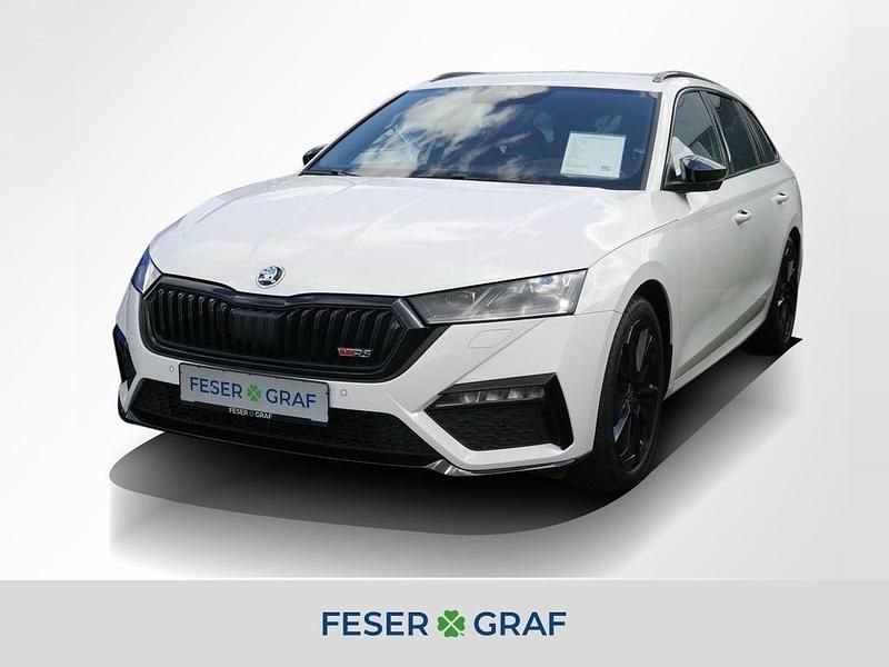 Candy weiss Gebraucht 2022 Skoda Octavia RS Kombi | 32.450 € (Fairer Preis) - Bild 1/4