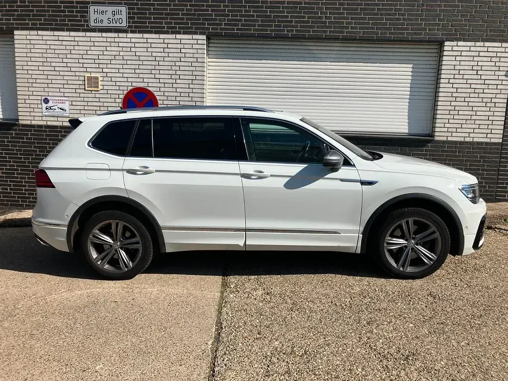 Gebraucht VW Tiguan Allspace Highline 239 PS (175 kW) 2019 Weiß SUV