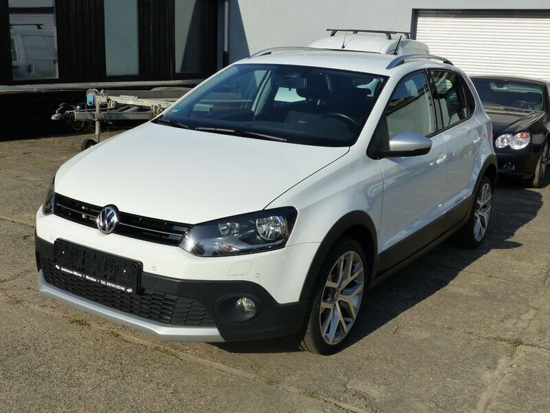 Gebraucht VW Polo Cross 90 PS (66 kW) 2015 Weiß Kleinwagen