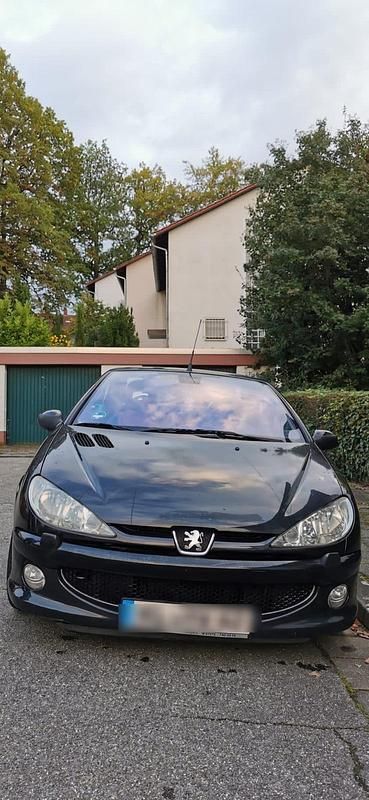 Schwarz Gebraucht 2003 Peugeot 206 CC Cabrio | 800 € (Superpreis) - Bild 1/4