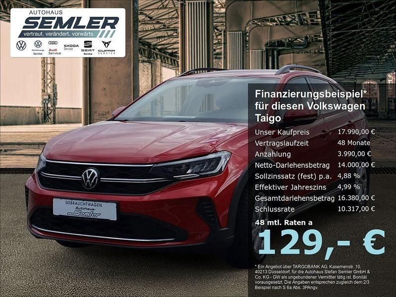 Gebraucht VW Taigo R 110 PS (80 kW) 2022 Rot SUV