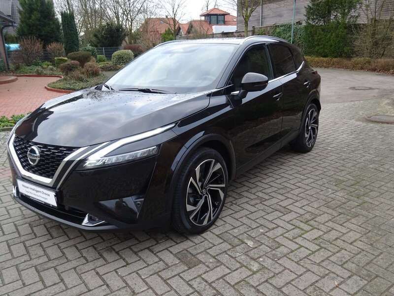 Black (m) Gebraucht 2022 Nissan Qashqai Tekna+ SUV | 30.690 € (Fairer Preis) - Bild 1/4