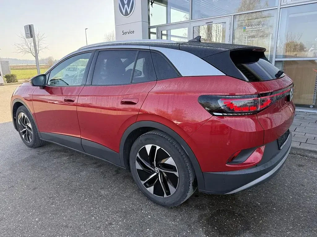 Gebraucht VW ID.4 Pure 125 kW (170 PS) 2022 Rot SUV