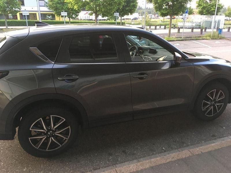 Gebraucht Mazda CX-5 Exclusive-Line 165 PS (121 kW) 2019 Grau SUV