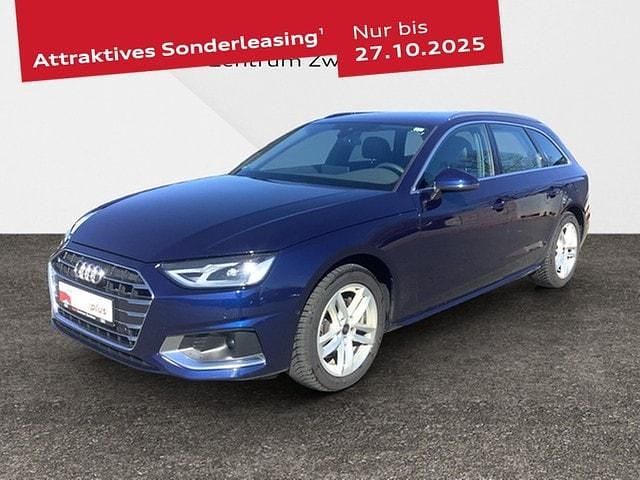 Navarrablau metallic Gebraucht 2024 Audi A4 Advanced Plus Kombi | 38.430 € (Teuer) - Bild 1/4