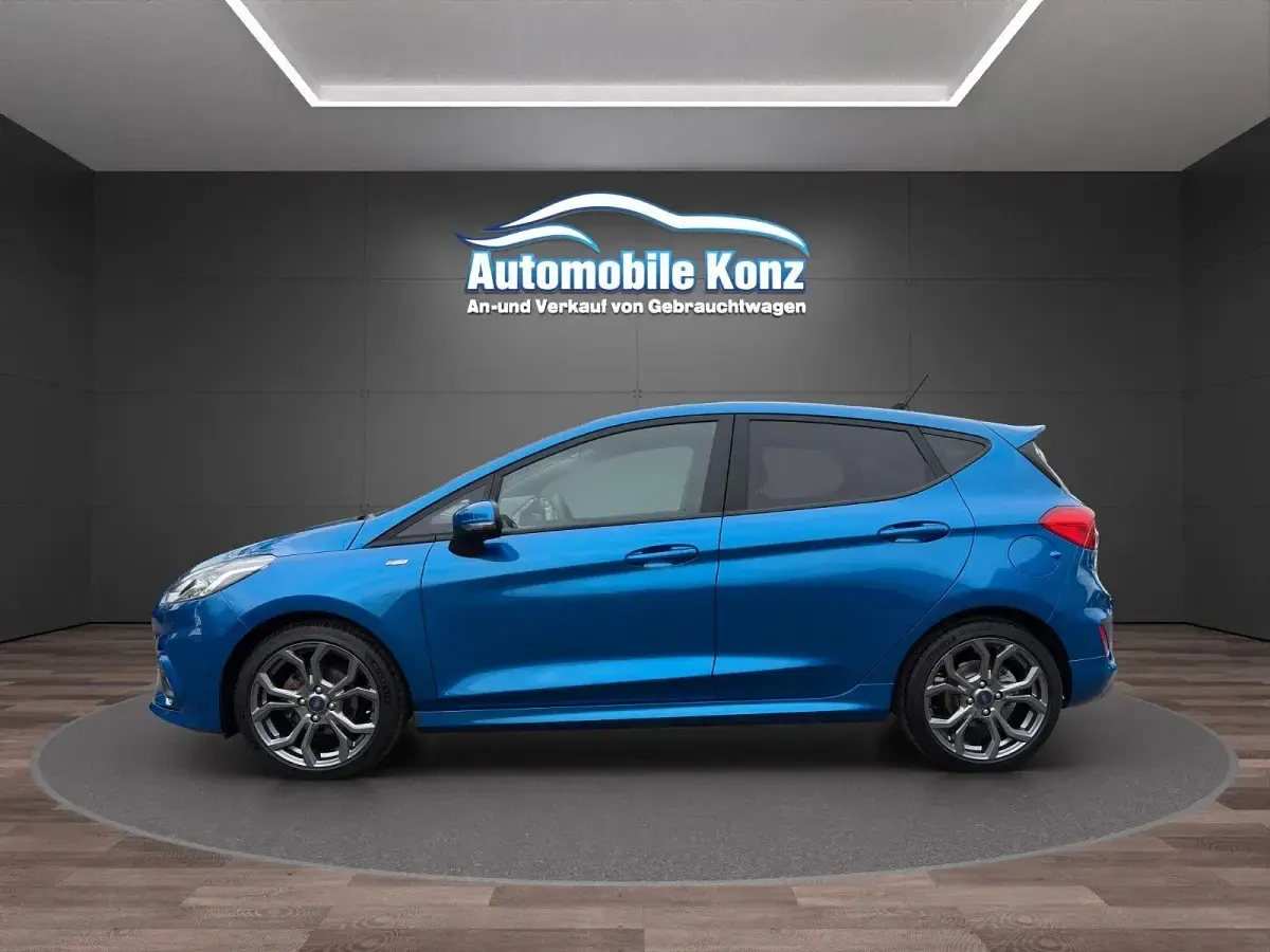 Gebraucht Ford Fiesta ST-Line 140 PS (102 kW) 2019 Blau Kleinwagen