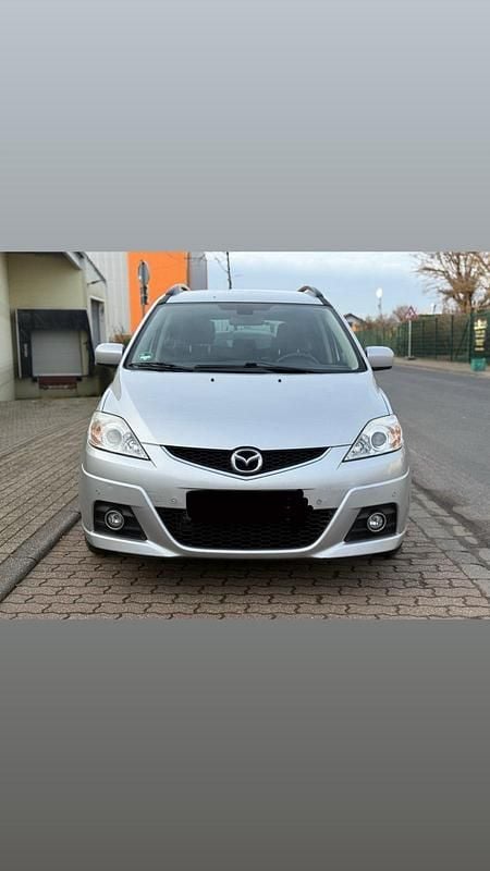 Gebraucht Mazda 5 116 PS (85 kW) 2009 Silber Van / Kleinbus