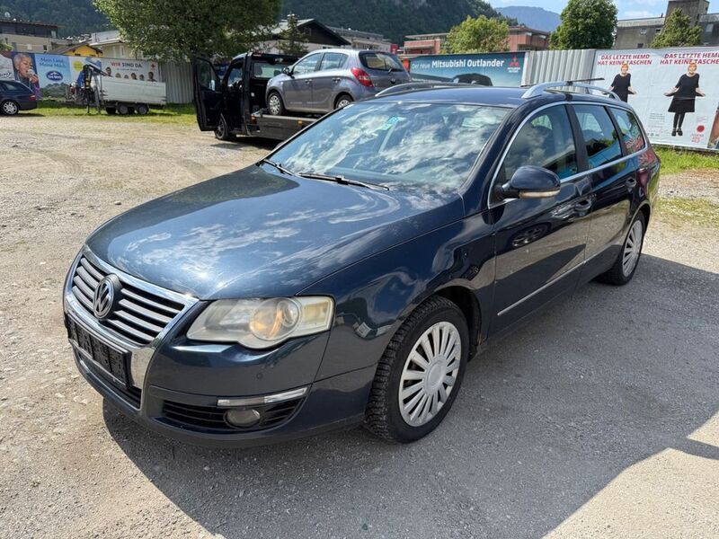 Blau Gebraucht 2008 VW Passat Highline Kombi | 950 € (Superpreis) - Bild 1/4