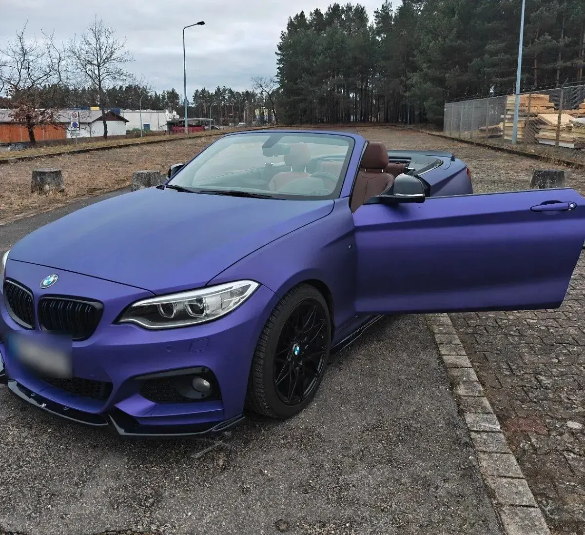 Gebraucht BMW 220 M Sport 190 PS (139 kW) 2015 Schwarz Cabrio