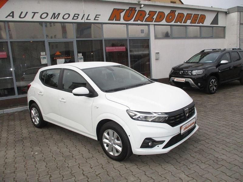 Gebraucht Dacia Sandero Comfort 91 PS (66 kW) 2022 Weiß Limousine