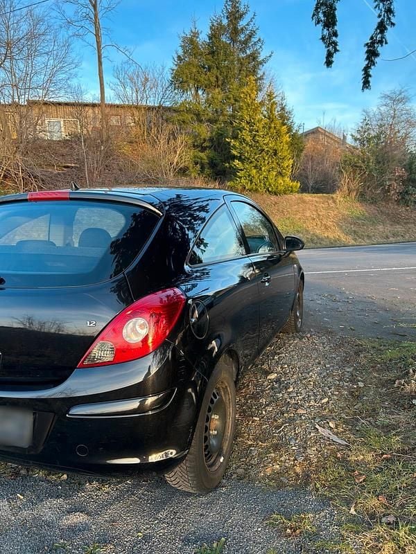 Gebraucht Opel Corsa 80 PS (58 kW) 2008 Schwarz Kleinwagen