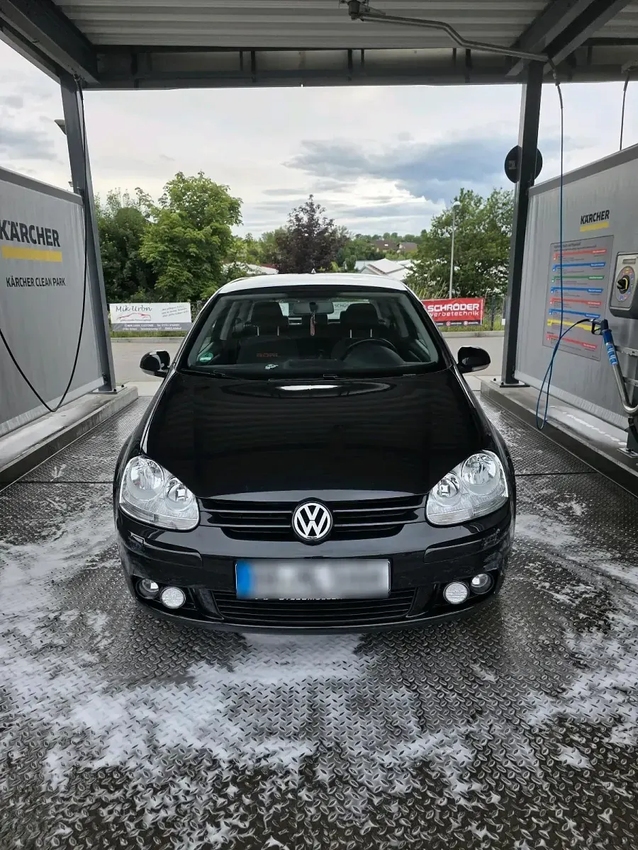 Gebraucht VW Golf V Edition 75 PS (55 kW) 2006 Schwarz Kleinwagen