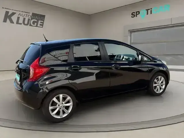 Second-hand Nissan Note Acenta 98 CP (72 kW) 2016 Negru Hatchback