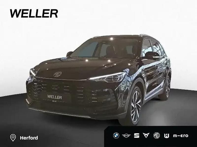 Neu MG ZS 197 PS (144 kW) 2025 Schwarz (schwarz) Limousine