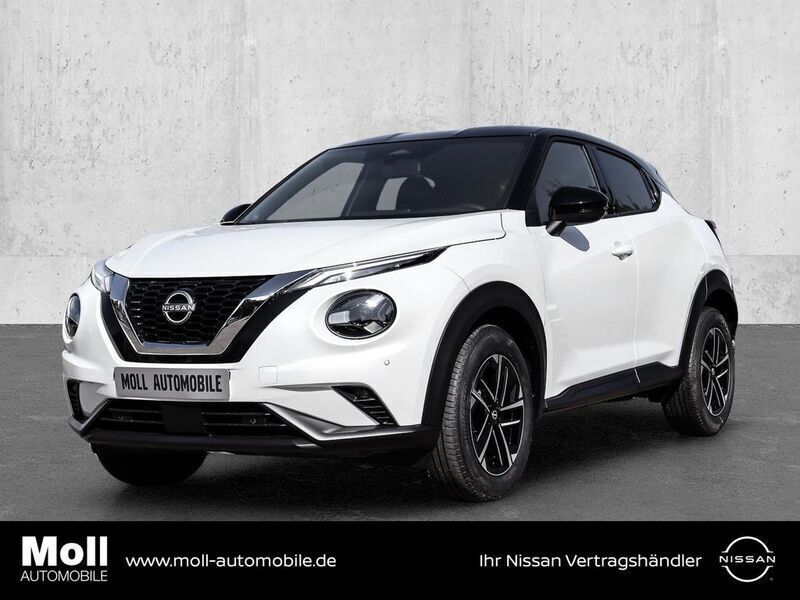 Pearl white / kf black Neu 2025 Nissan Juke N-Connecta SUV | 23.980 € (Fairer Preis) - Bild 1/4
