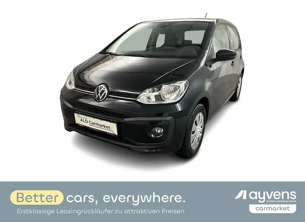 Gebraucht VW up! 65 PS (47 kW) 2021 Deep black perleffekt Kleinwagen