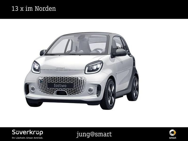 Grau Gebraucht 2020 Smart ForTwo Electric Drive Exclusive Coupé | 12.180 € (Fairer Preis) - Bild 1/4