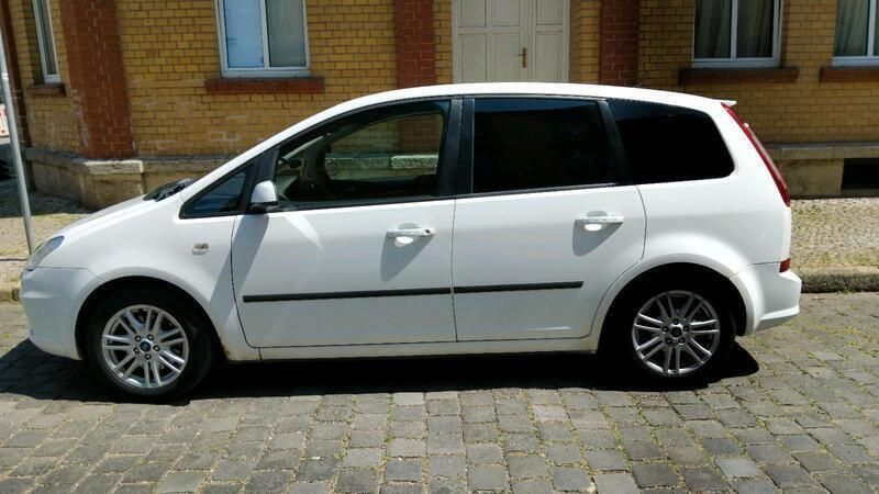 Weiß Gebraucht 2007 Ford C-MAX Van / Kleinbus | 3.200 € - Bild 1/4