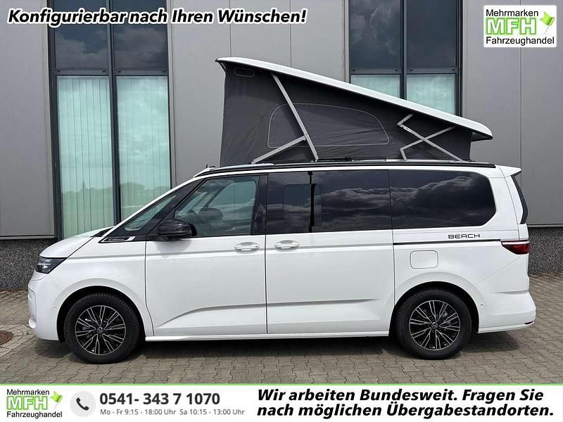 Neu VW California Beach 150 PS (110 kW) 2025 Wählbar Van