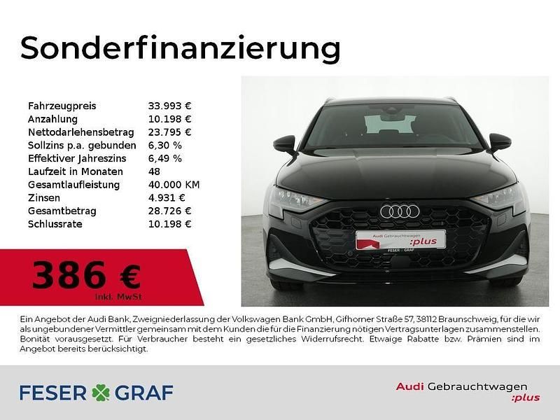 Gebraucht Audi A3 Ambiente 116 PS (85 kW) 2025 Mythosschwarz metallic Limousine