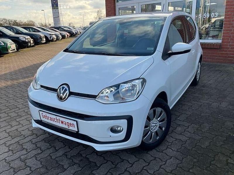 Weiß Gebraucht 2021 VW up! Basis Kleinwagen | 9.595 € (Fairer Preis) - Bild 1/4