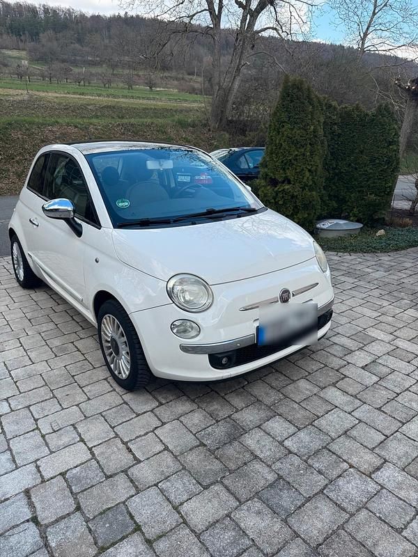 Gebraucht Fiat 500 69 PS (50 kW) 2009 Weiß Cabrio